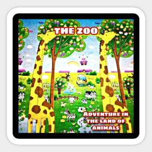 The zoo Sticker